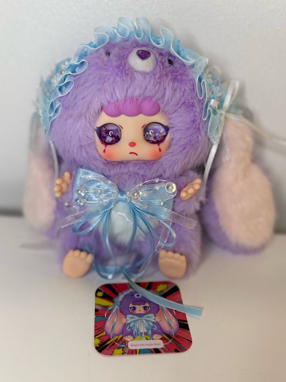 New! Kebidou- Dream Isle the purple moon! Little Creamy Bunny. New !